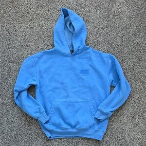 White Fox Hoodie Blue - XXS/XS